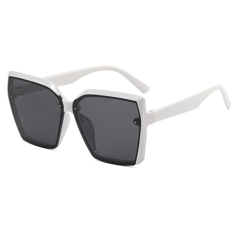 Damen Oversized Sonnenbrille mit modernem Schildpatt-Design Brehn