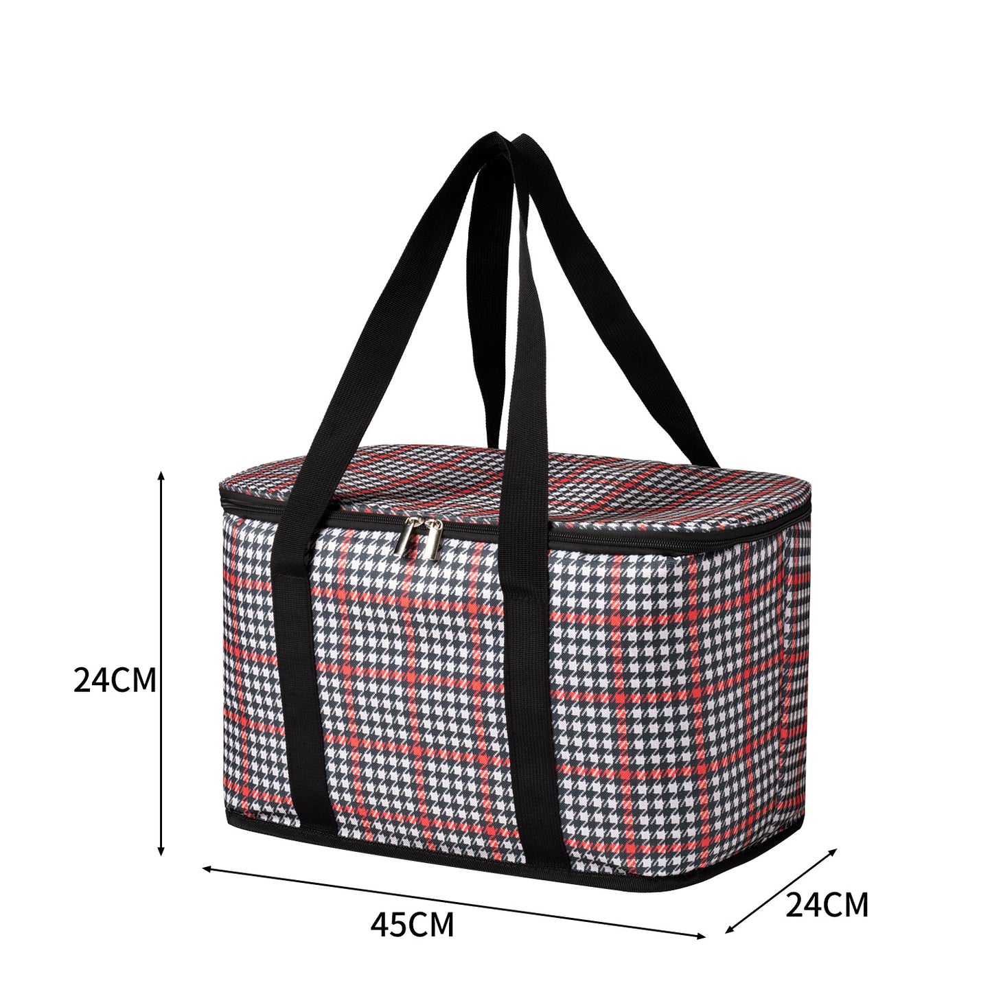 Unisex Kühltasche mit isolierter Innenausstattung und robusten Griffen Brehn
