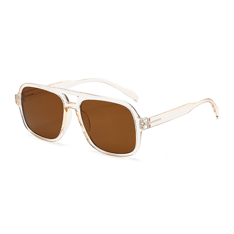 Damen Modische quadratische Sonnenbrille mit robustem Rahmen Brehn