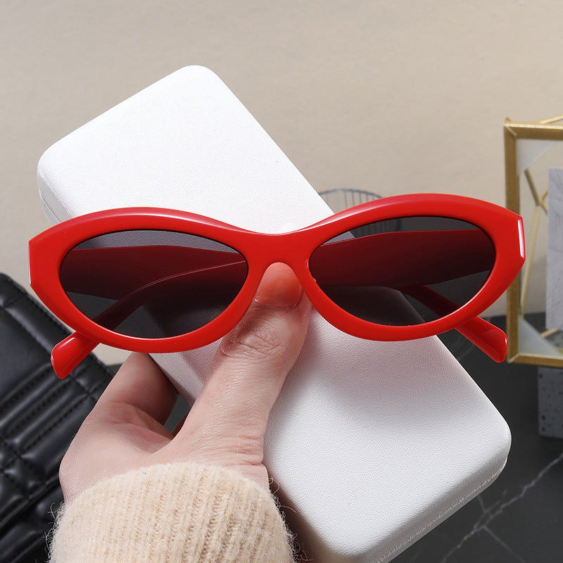 Damen modische Cat-Eye Sonnenbrille mit UV-Schutz Brehn