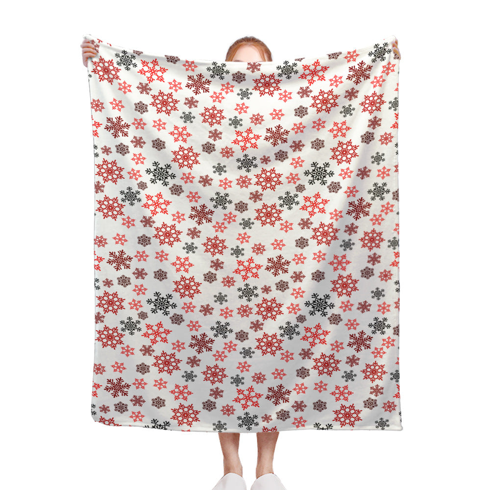 Gemütliche Fleece-Wurfdecke Brehn