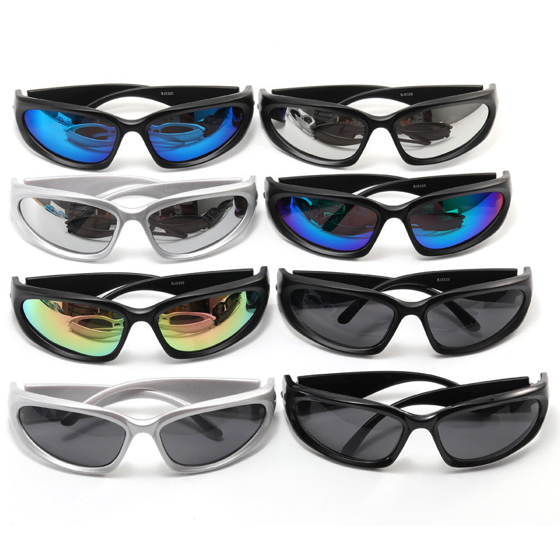 Damen Sportliche Schutz-Sonnenbrille Brehn