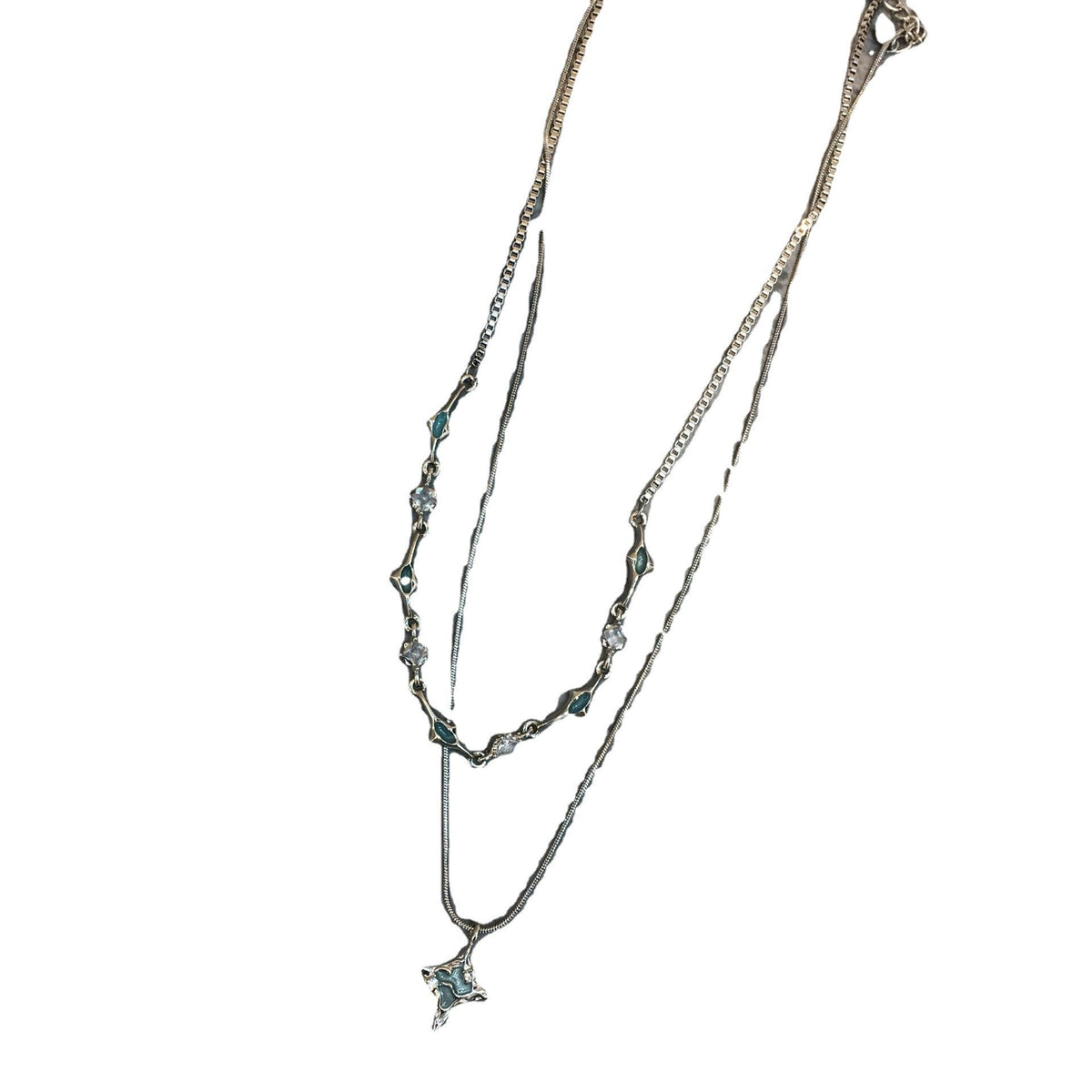 Eleganter Charm-Anhänger-Halskette Brehn