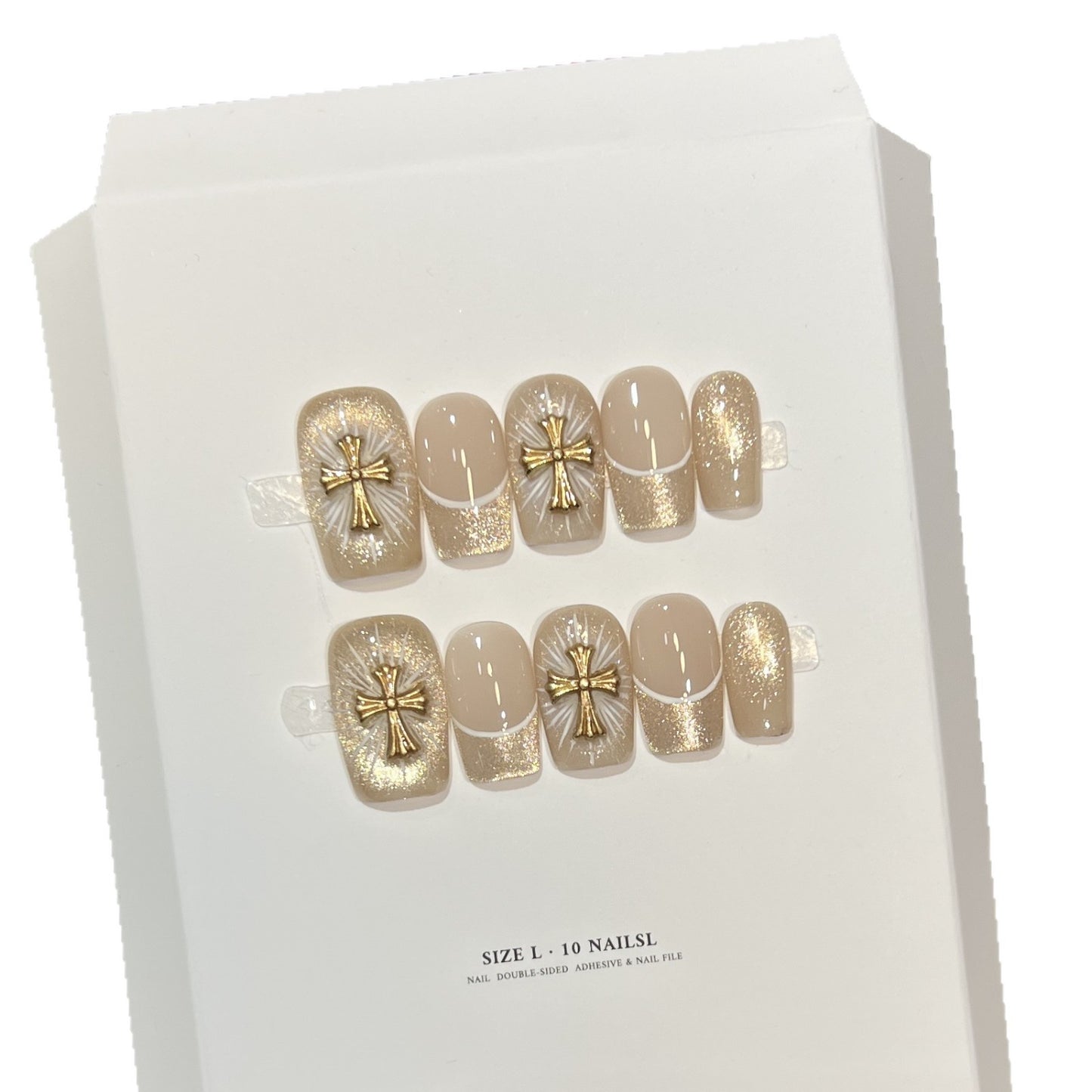 Elegantes selbstklebendes Nagelkunstset Brehn