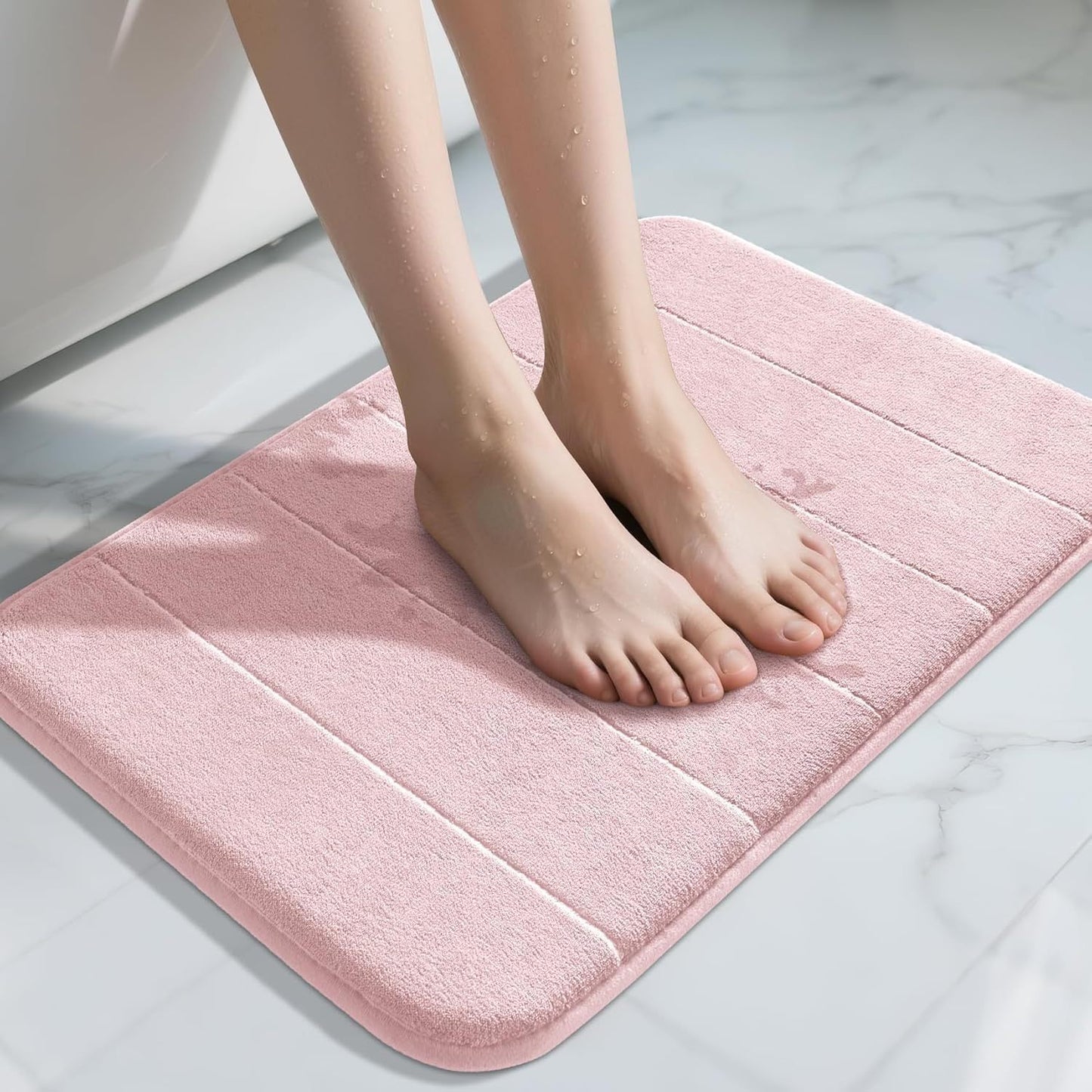 Schnell trocknende Mikrofaser-Badezimmermatte Brehn