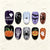 Halloween-Themen Nagelkunst Set Brehn