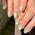 Glänzende Ombre-Nagelspitzen Brehn