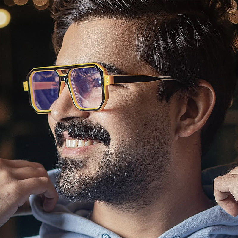 Damen geometrische Premium-Brille Brehn