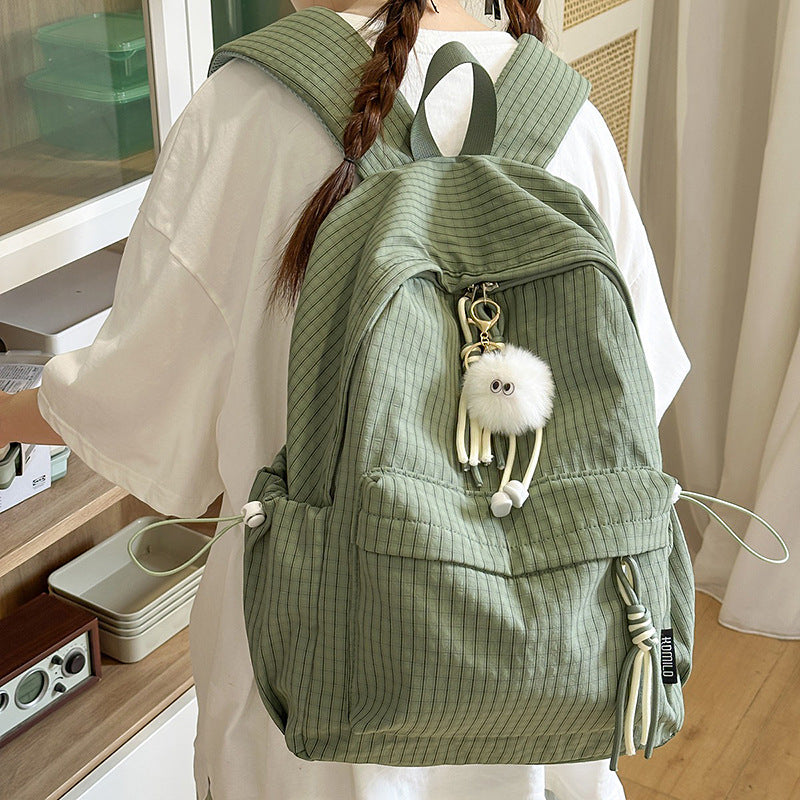 Lässiger Rucksack mit Gittermuster Brehn