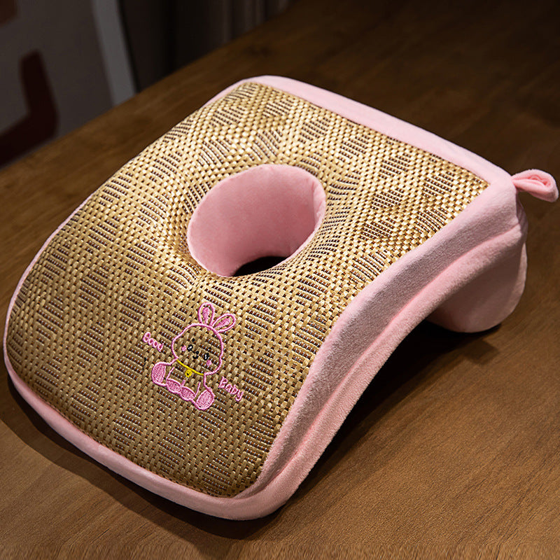 Plüsch Nackenstützkissen mit ergonomischer Aussparung Brehn