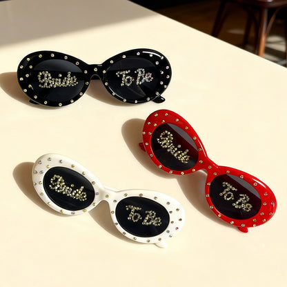 Rhinestone-besetzte Brautsonnenbrille Brehn