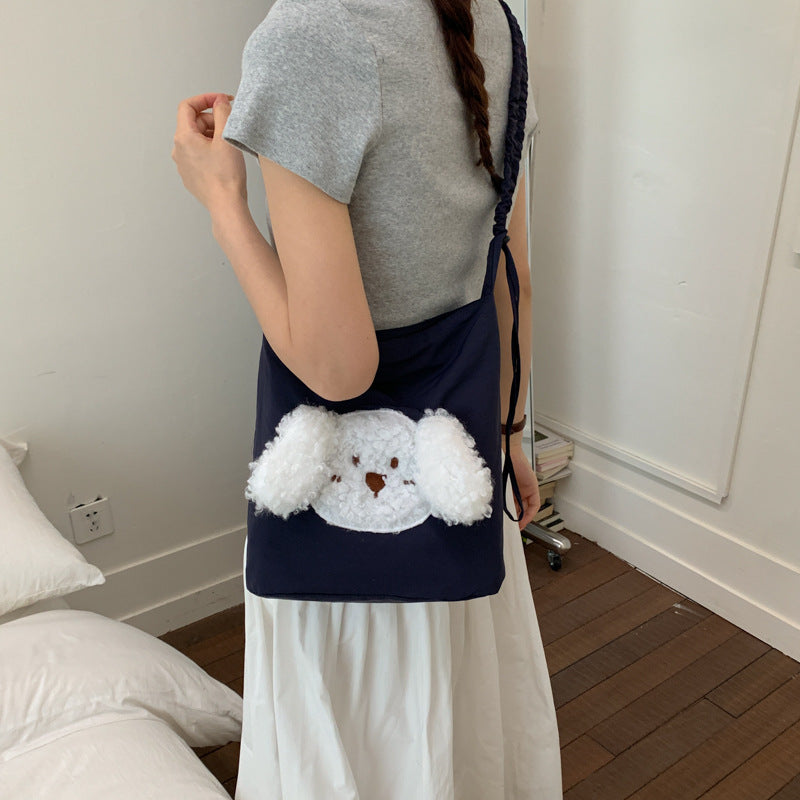 Verspielt Dog-Themen Schultertasche