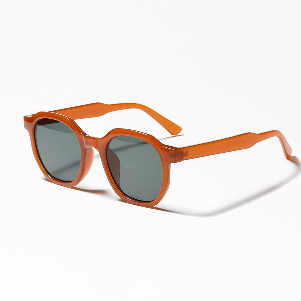 Damen stylische Sonnenbrille mit klarem Rahmen und polarisierten Gläsern Brehn
