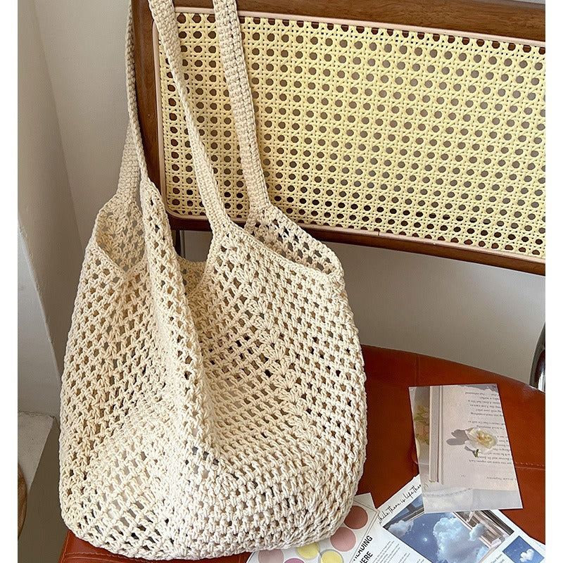 Handgefertigte Netztasche Brehn