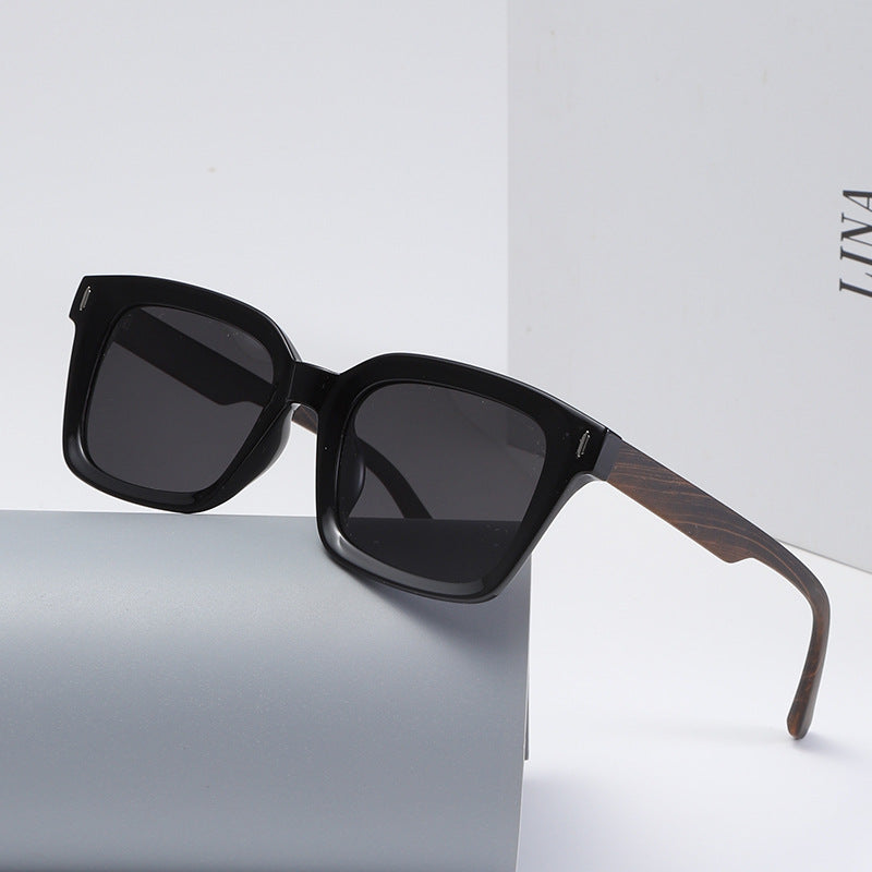 Damen stilvolle quadratische Sonnenbrille mit robustem Rahmen Brehn