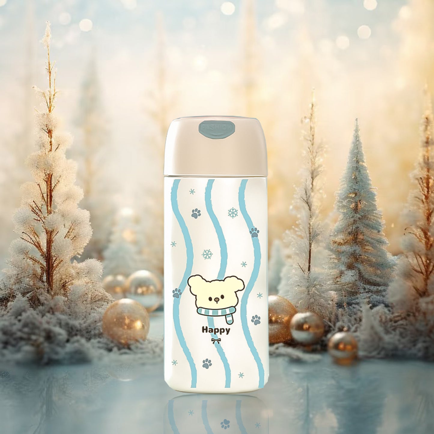 Damen lustige und kinderfreundliche Thermosflasche Brehn