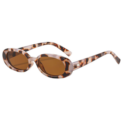 Stylische ovale Rahmen Sonnenbrille Brehn