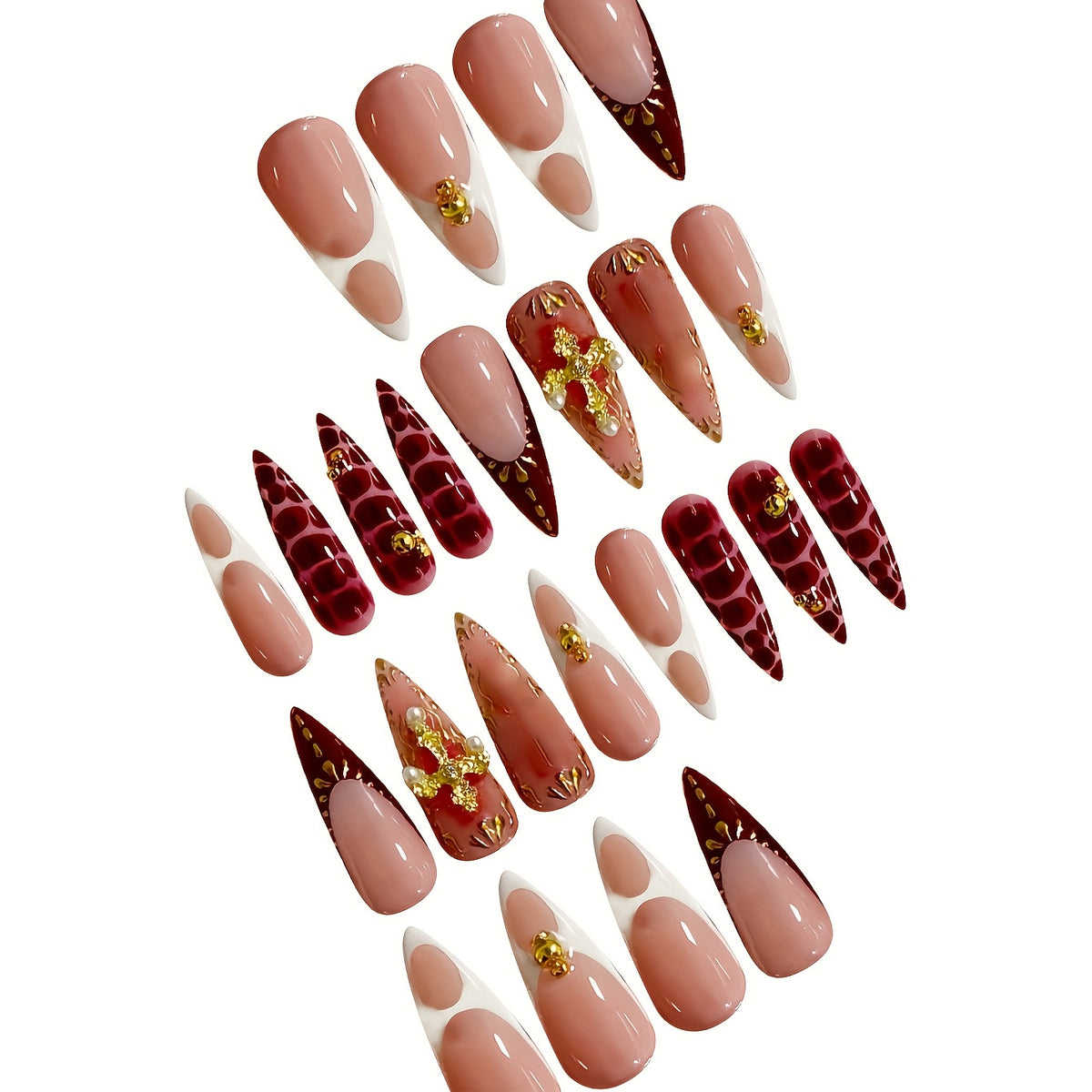 Elegante Sculpted Nagelverlängerungen Brehn