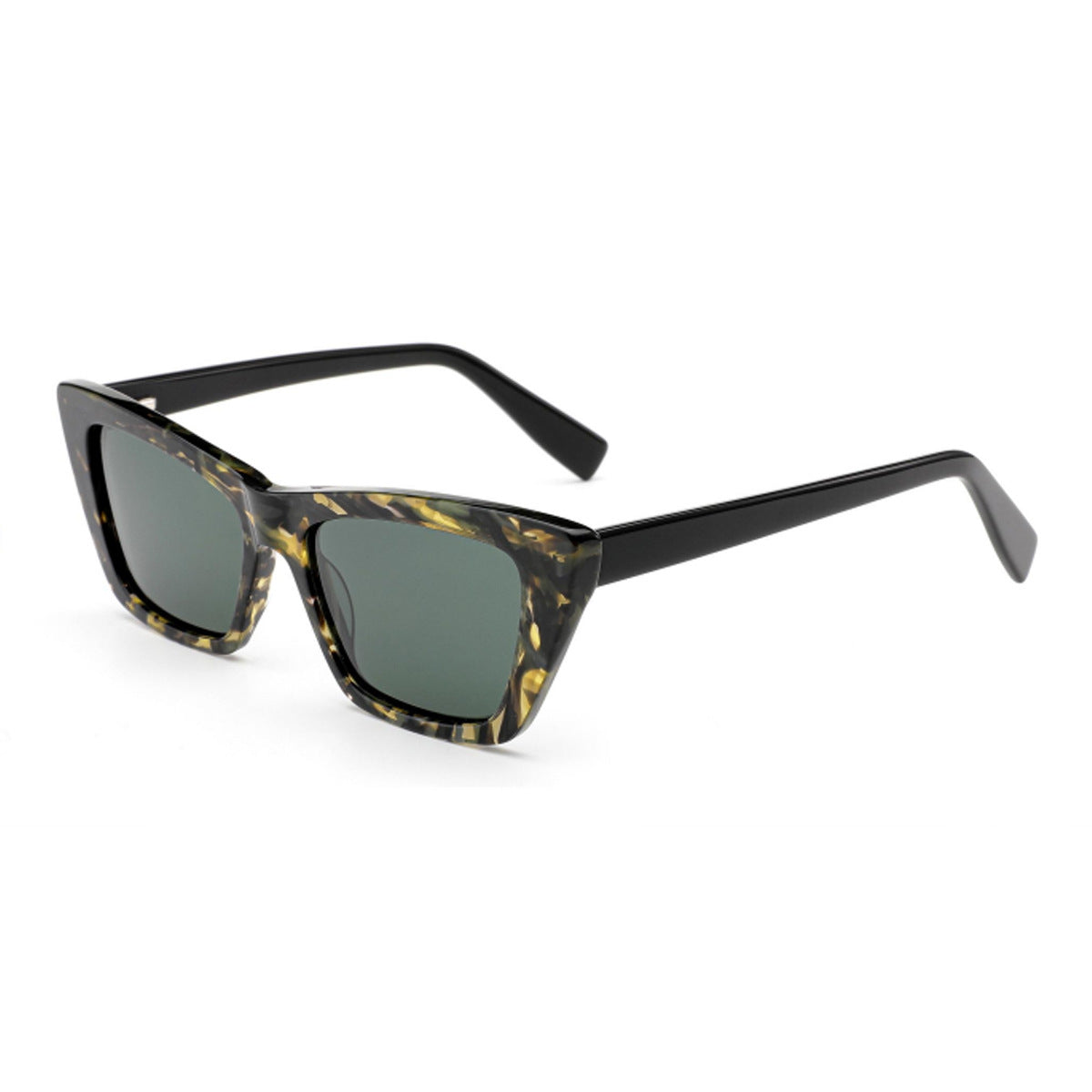 Damen Sonnenbrille im trendigen, geometrischen Design mit hochwertigem Kunststoffrahmen Brehn