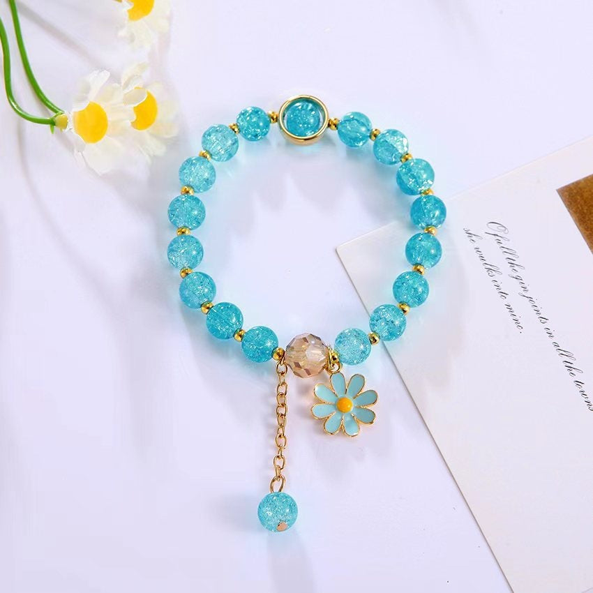 Elegantes Armband mit Blumenanhänger Brehn