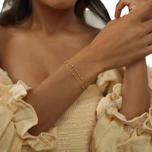 Zartes Silberkette Armband Brehn