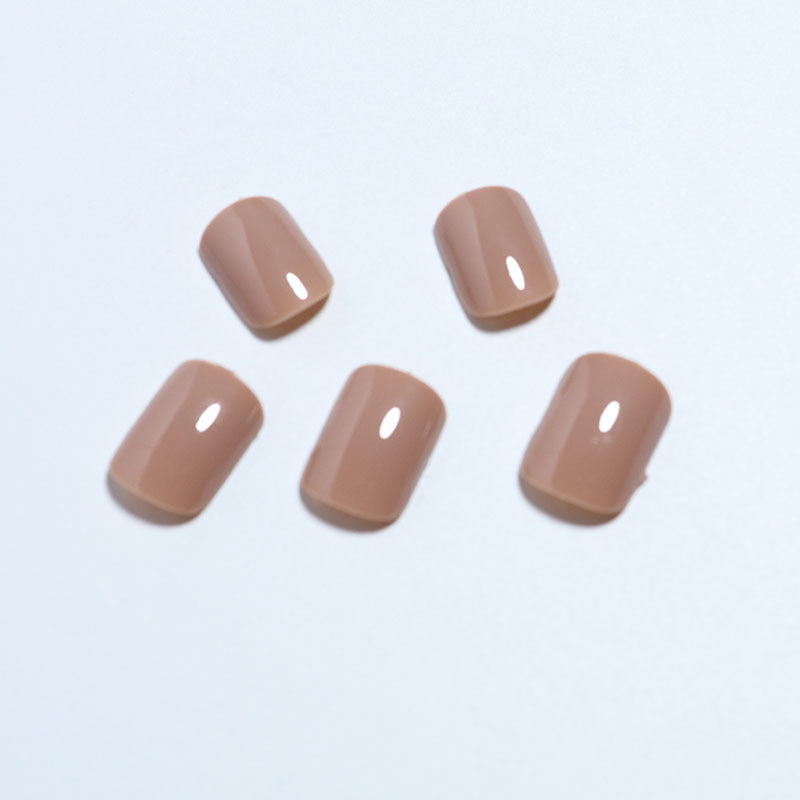 Premium Glänzendes Fake Nail Set Brehn