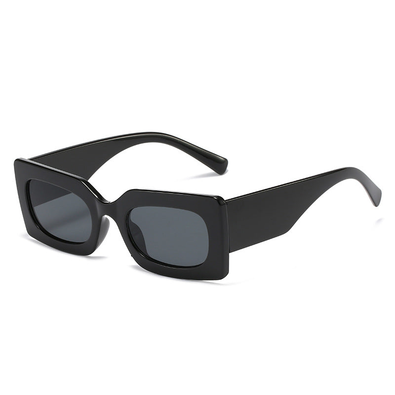 Damen modische Sonnenbrille im kantigen Design Brehn