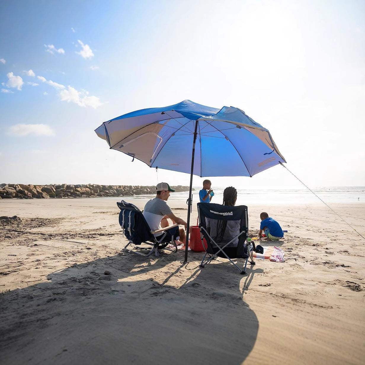 Damen Mobile Strandsonnenschutz Brehn