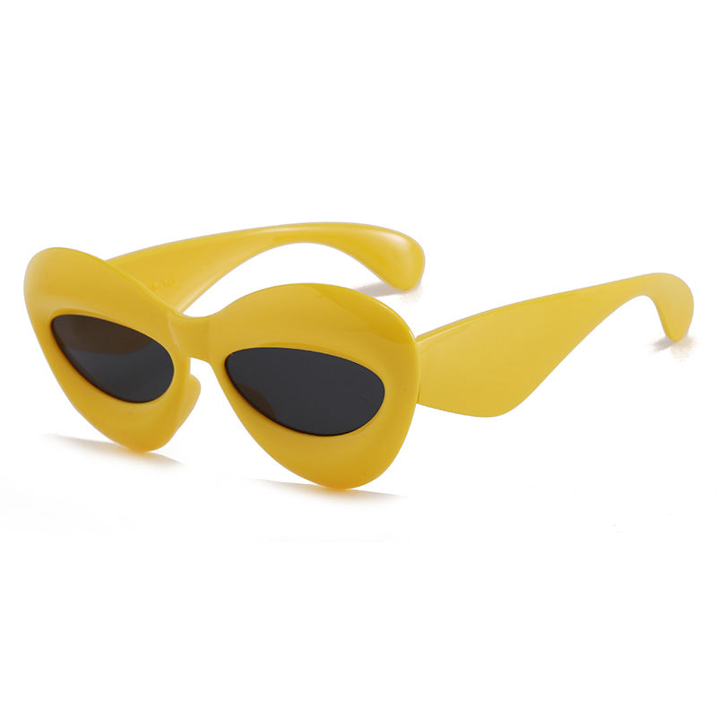 Damen Modische Cat-Eye Sonnenbrille mit einzigartigem Design Brehn