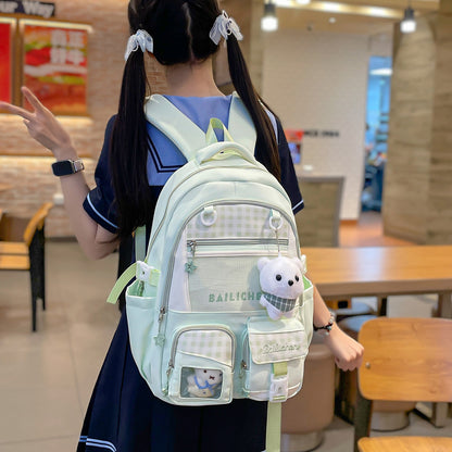 Funktionaler Mehrfach-Taschen Rucksack Brehn