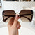 Modische Übergroße Sonnenbrille Brehn