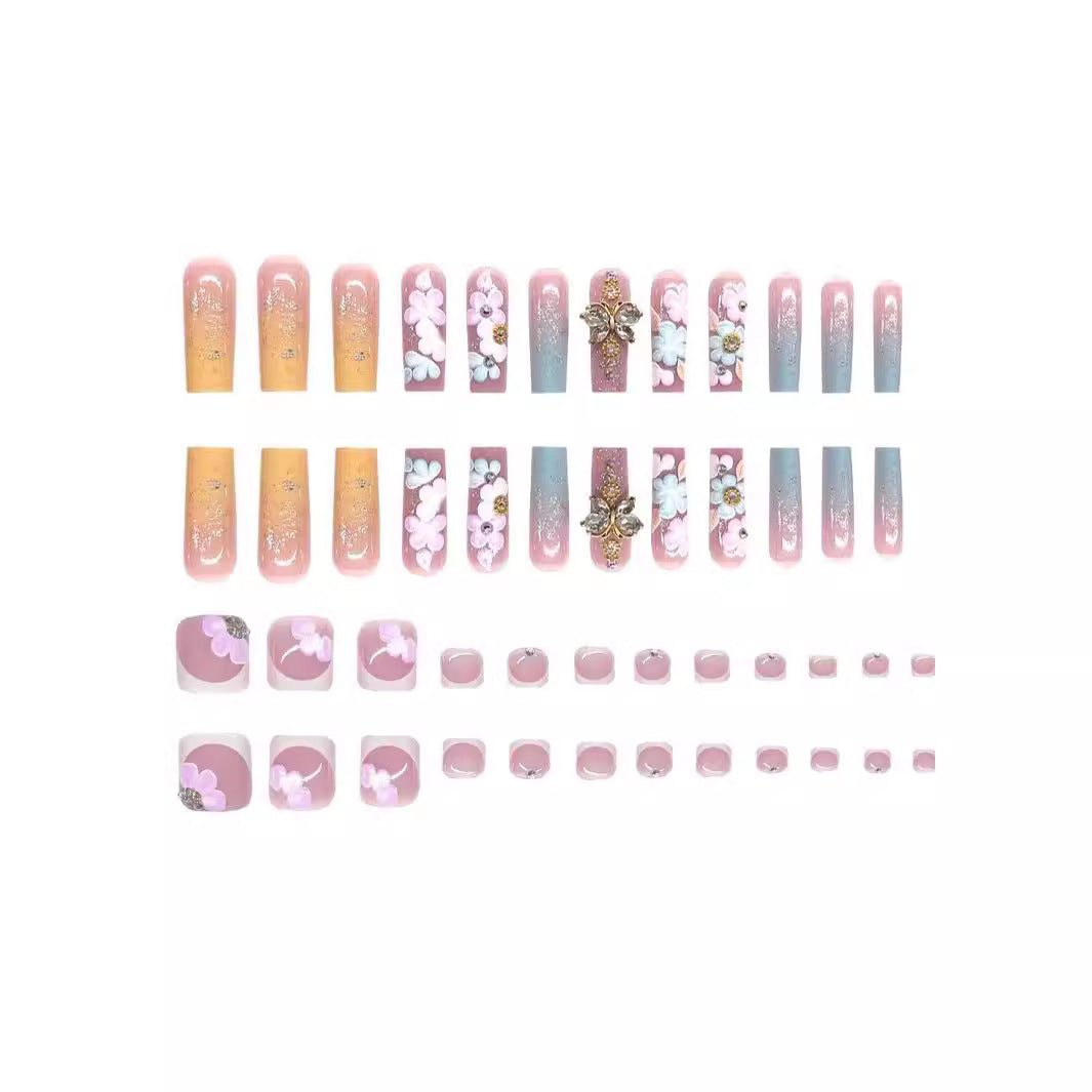 3D Floral Nail Art Kit Brehn