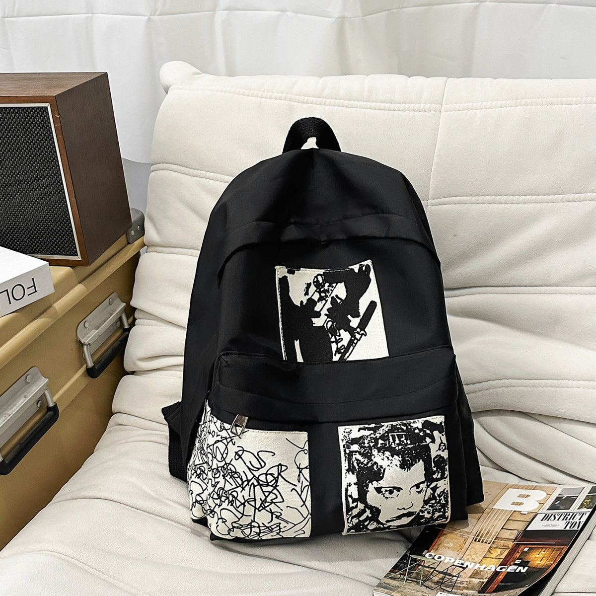 Grafikdruck Rucksack Brehn