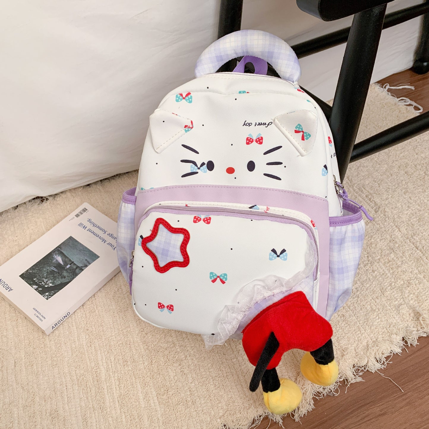 Verspielter Charakter-Themen-Rucksack Brehn
