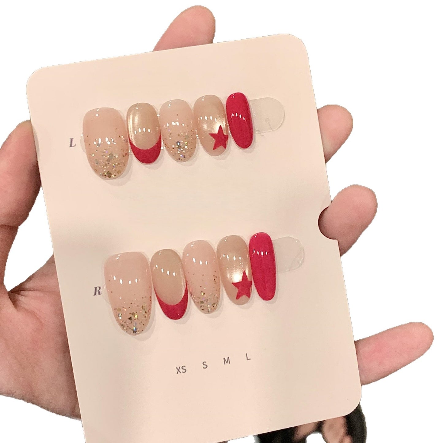 Kunstnagelknips mit Glamour-Details Brehn