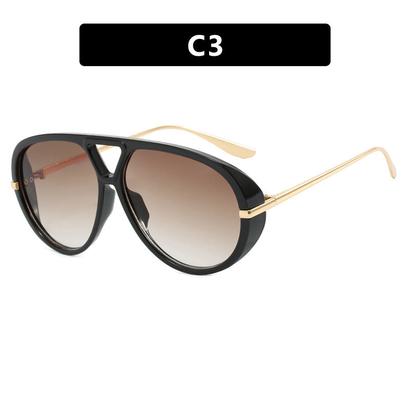 Damen Oversized-Sonnenbrille im modischen Retro-Design Brehn