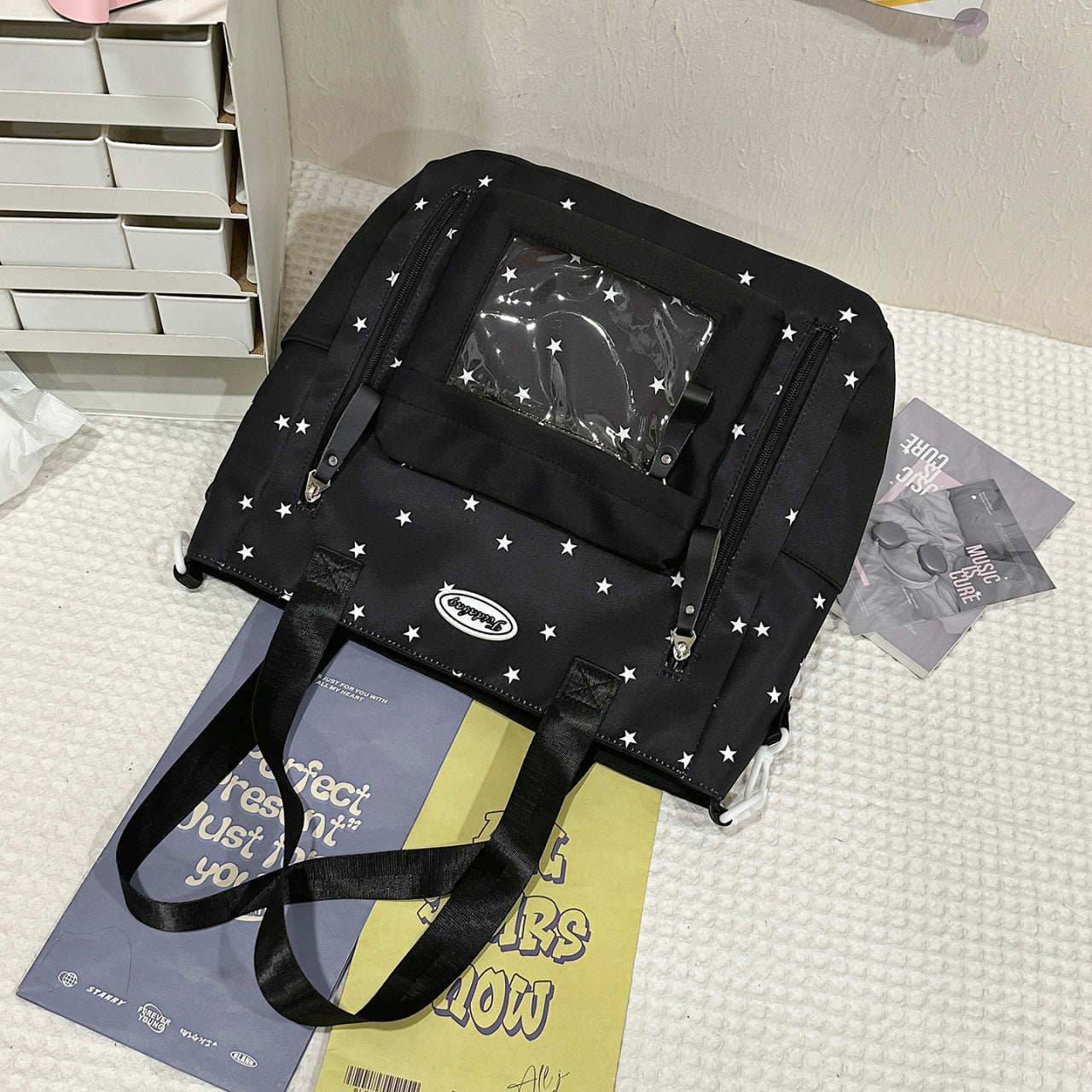 Stern-Druck Multifunktionaler Schulrucksack Brehn