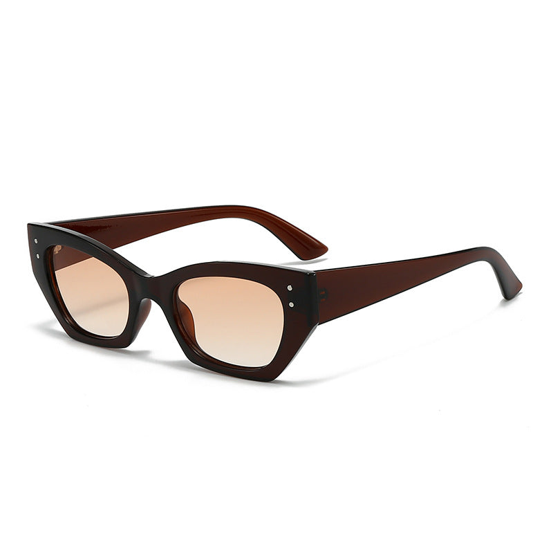 Damen moderne Fashion-Sonnenbrille im innovativen Design Brehn