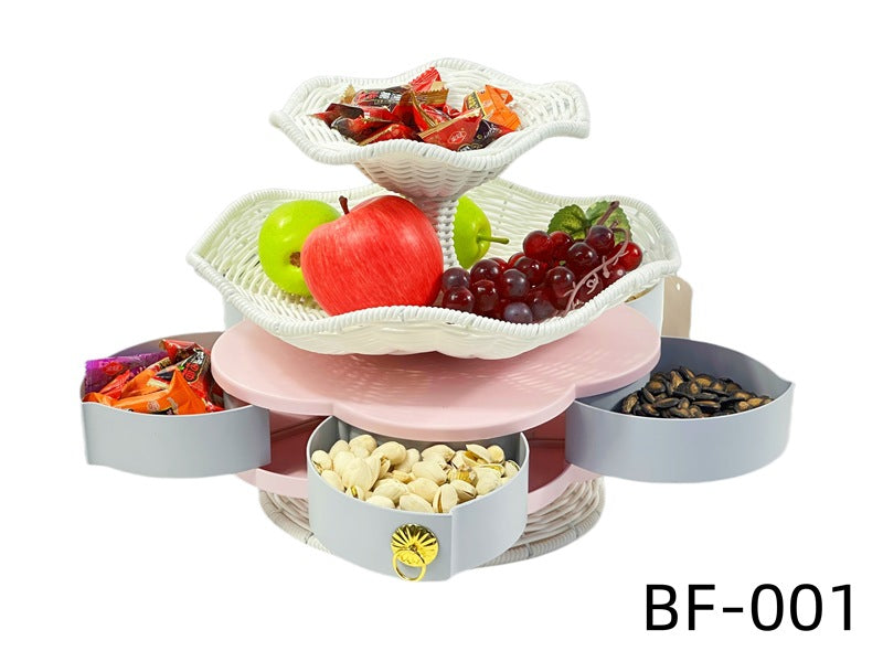 Damen Etagere aus geflochtenem Material Brehn