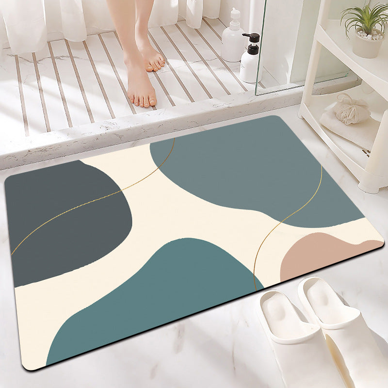 Elegante Marmor-Themen Badmatte Brehn