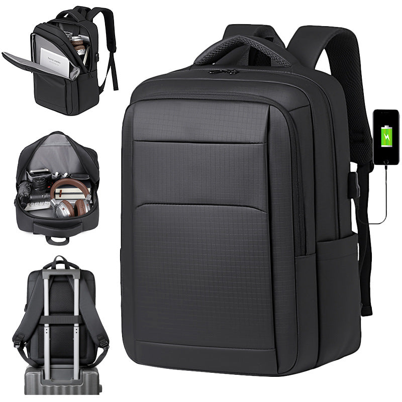 Stylischer Laptop-Rucksack mit Abriebfestem Gewebe und Effizientem Organisationssystem Brehn