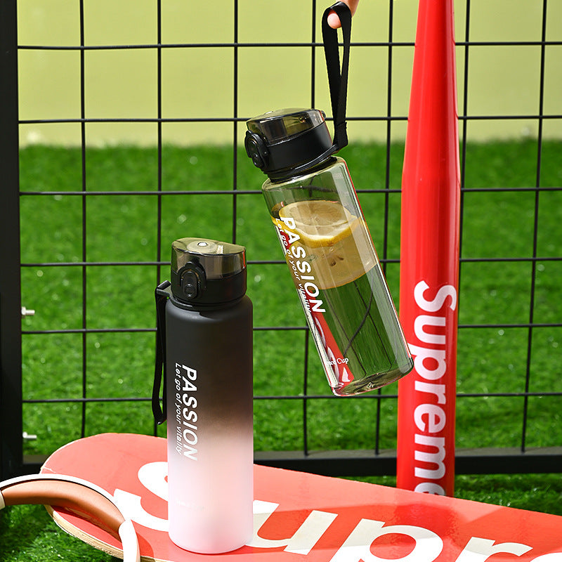 Damen Sportliche Wasserflasche Brehn