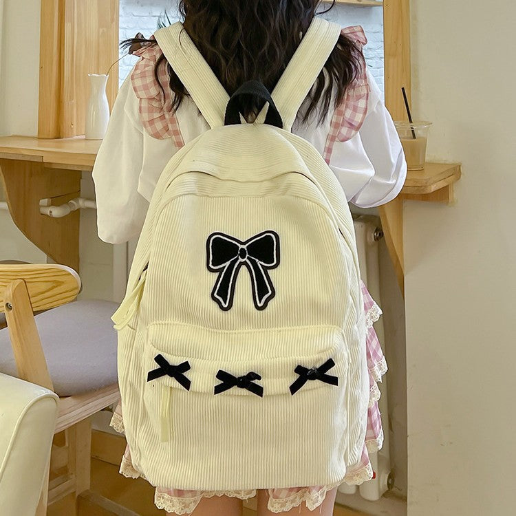 Rucksack mit Verspieltem Bänder-Design Brehn