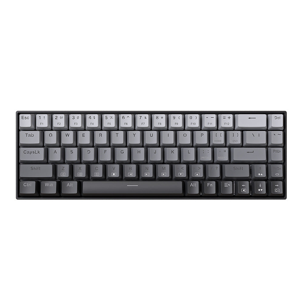 Kompakte mechanische Tastatur mit anpassbaren Funktionen Brehn