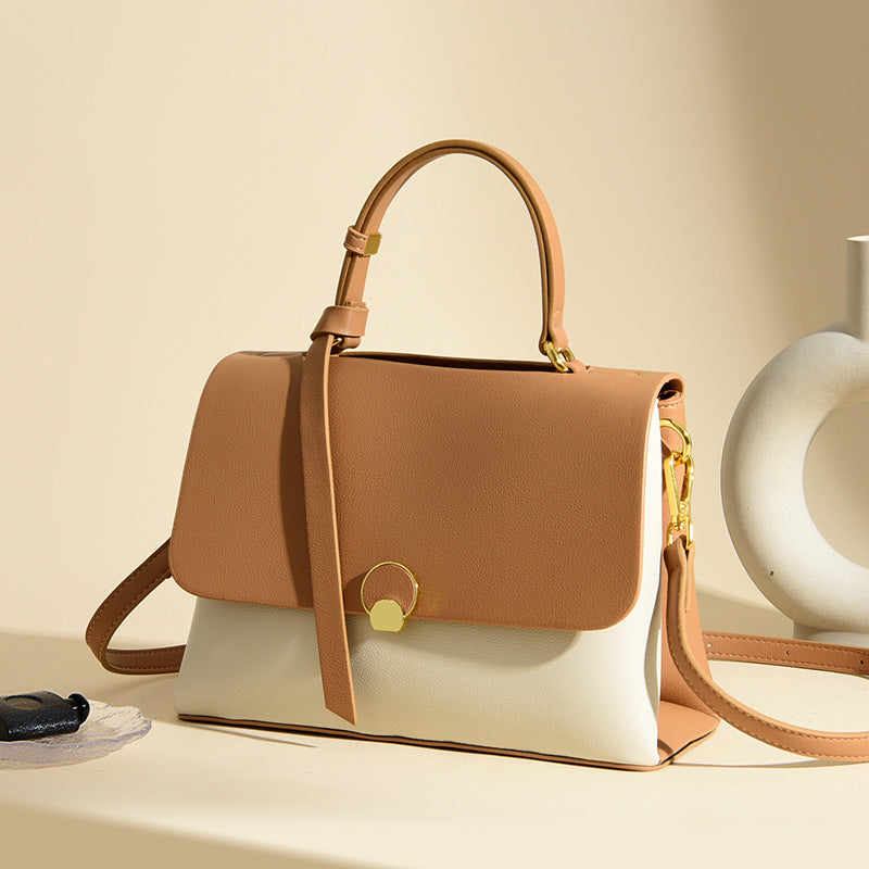 Stylische Strukturierte Handtasche Brehn
