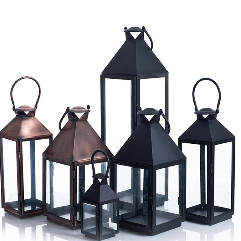 Multi-Size Metall- und Glaslaternen-Kollektion Brehn