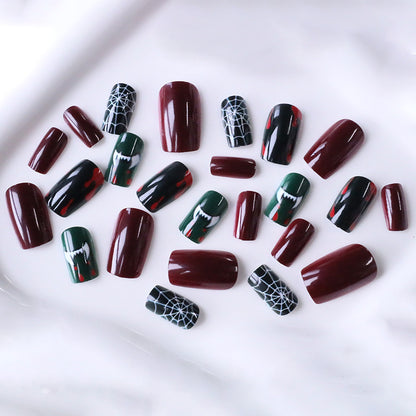 Halloween-Themen Nagelkunst Brehn