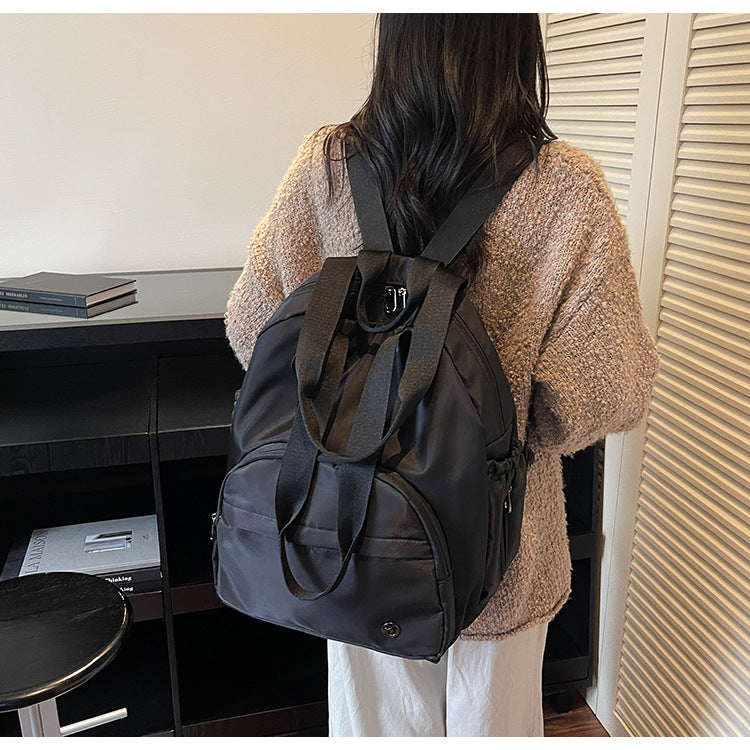 Vielseitiger Karomuster-Rucksack Brehn