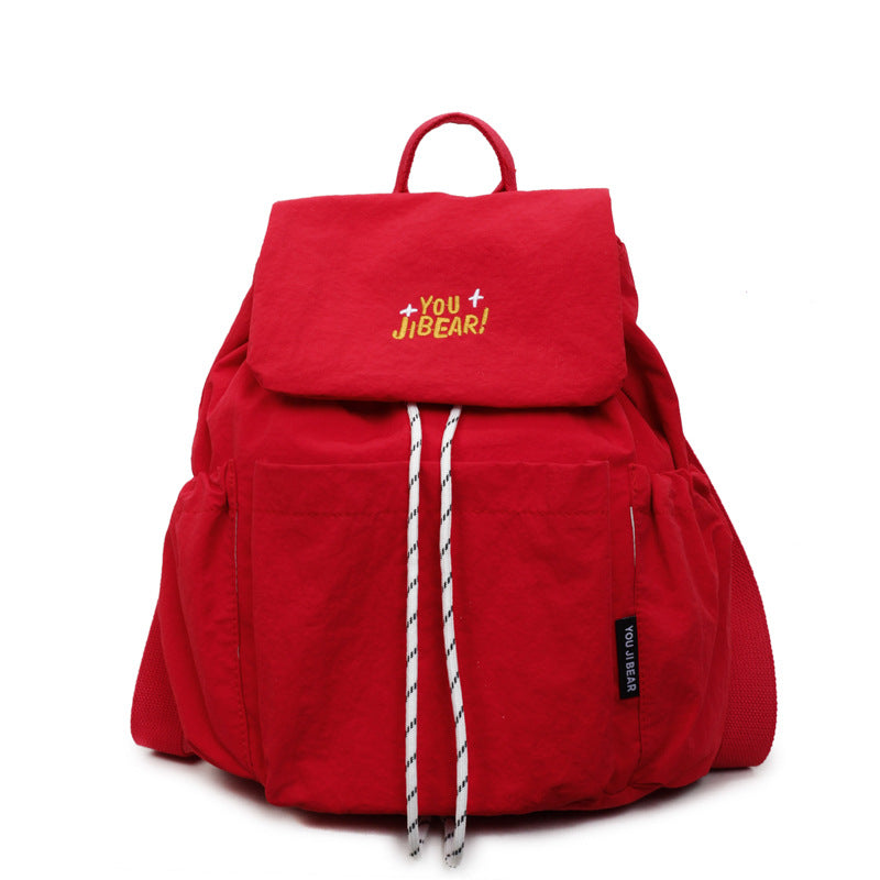 Lässiger Rucksack mit Kordelzugverschluss Brehn