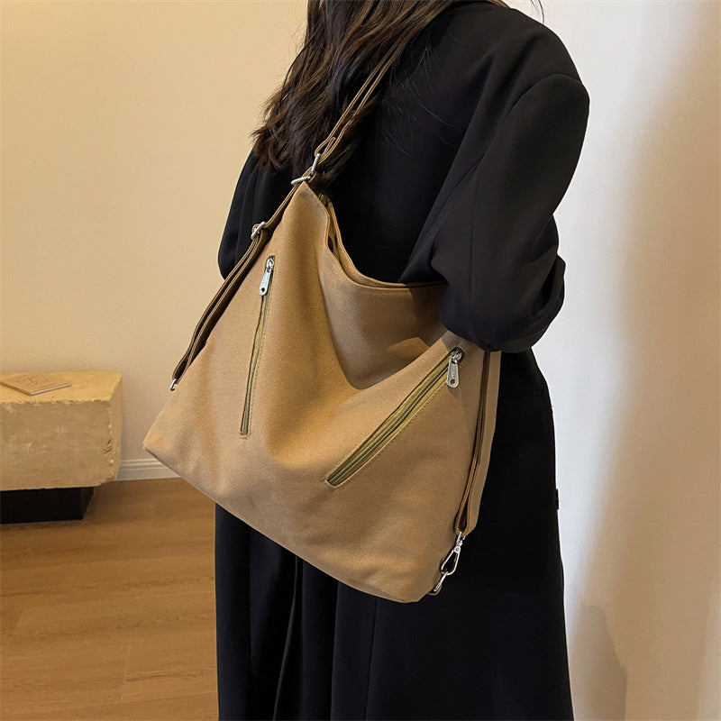 Stylische Mehrfachfach Hobo-Tasche Brehn